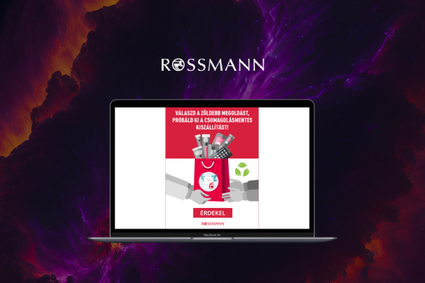 Környezettudatos EDM kampány – Rossmann